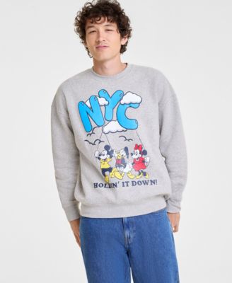 Disney | Macy's - Unisex Mickey & Friends NYC Crewneck Sweatshirt