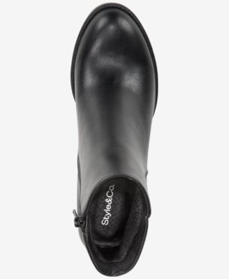 Women's Harlemm Buckle Booties, Created for Macy's