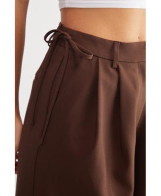 Women's Premium Tailored Tie Detail Pants