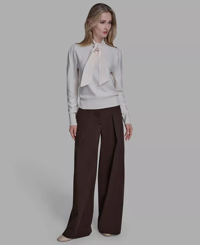 Women's Collared Pull-On Sweater