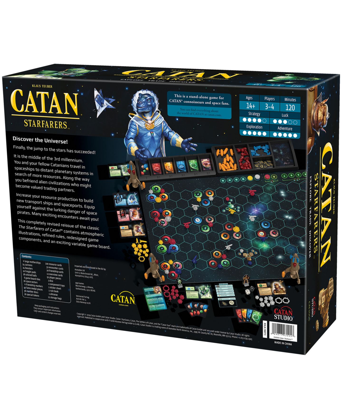 Детская игрушка Catan Studio Starfarers 2nd Edition Board Game — фото 5