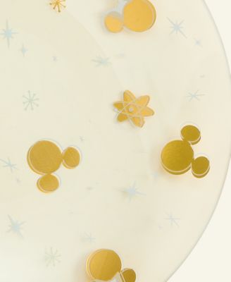 Mickey Mouse Icon Appetizer Plates, Set of 4, Macy's Exclusive