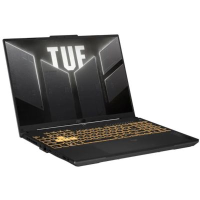 TUF Gaming F16 FX607 16" WUXGA 144Hz Gaming Laptop, Intel Core 5 210H 2.2GHz, 8GB RAM, 512GB SSD, NVIDIA GeForce RTX 4050 6GB, Windows 11 Home,