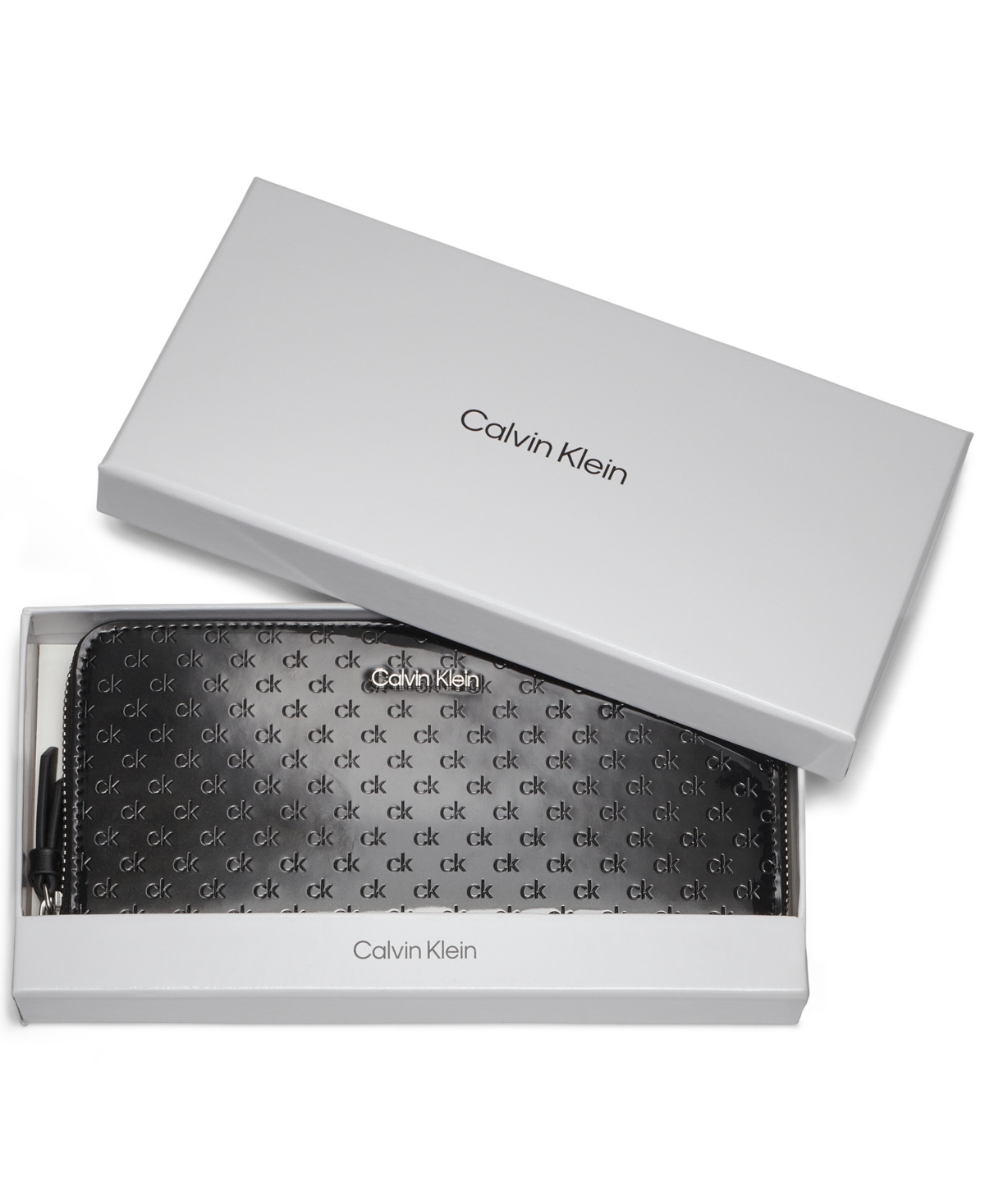 Calvin Klein Women's Moon Mini Wallet Bag In Black