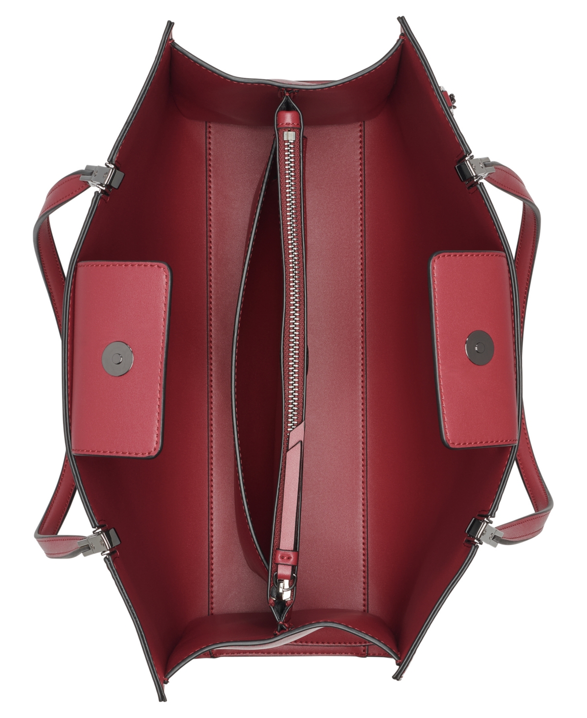 Calvin Klein Women's Verne Large Tote Bag In Red