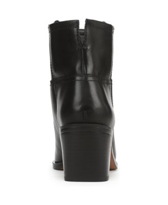 Women's Ivanna Square Toe Pull On Short Boots