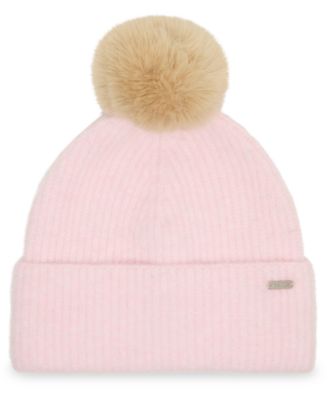 Women's Caught Brushed Fine Rib Knit Beanie