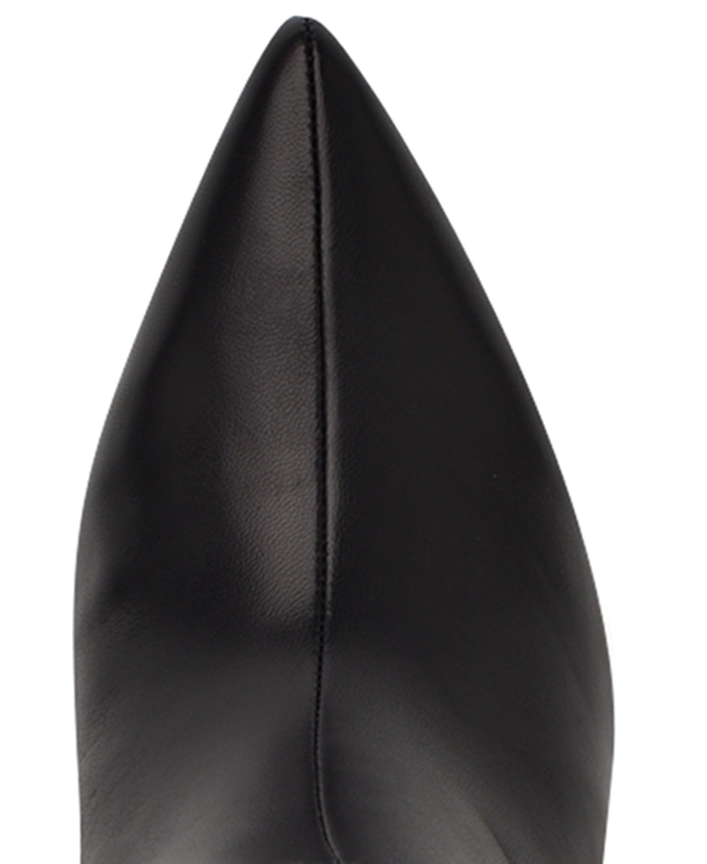 Женские ботинки Nine West Lorthey Tall Stiletto Dress Boots, Regular & Wide Calf, цвет: Чёрный кожаный — фото 4