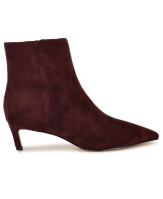 Women's Brite Kitten Heel Dress Booties