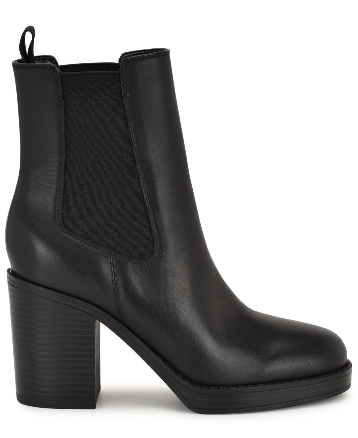 Nine West Women's Hollin Chelsea Block Heel Booties