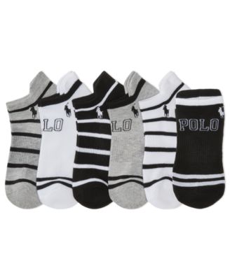 Polo Ralph Lauren - Women's Striped Socks Set, 6-Piece