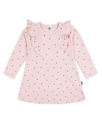 Toddler Girls Long Sleeve Ruffle Dress