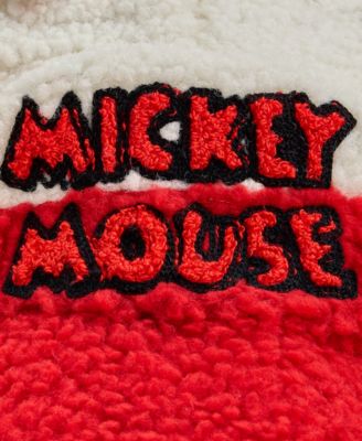 Adults Mickey Mouse Reversible Fleece Chapka Hat, Macy's Exclusive