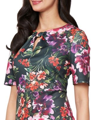 Women's Cutout Neck Dress