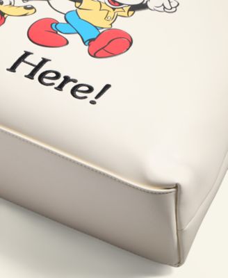 Disney | Macy's Mickey Mouse & Friends NYC Faux-Leather Tote, Macy's Exclusive