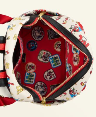 Disney | Macy's Mickey Mouse & Minnie Mouse Printed Mini Backpack, Macy's Exclusive