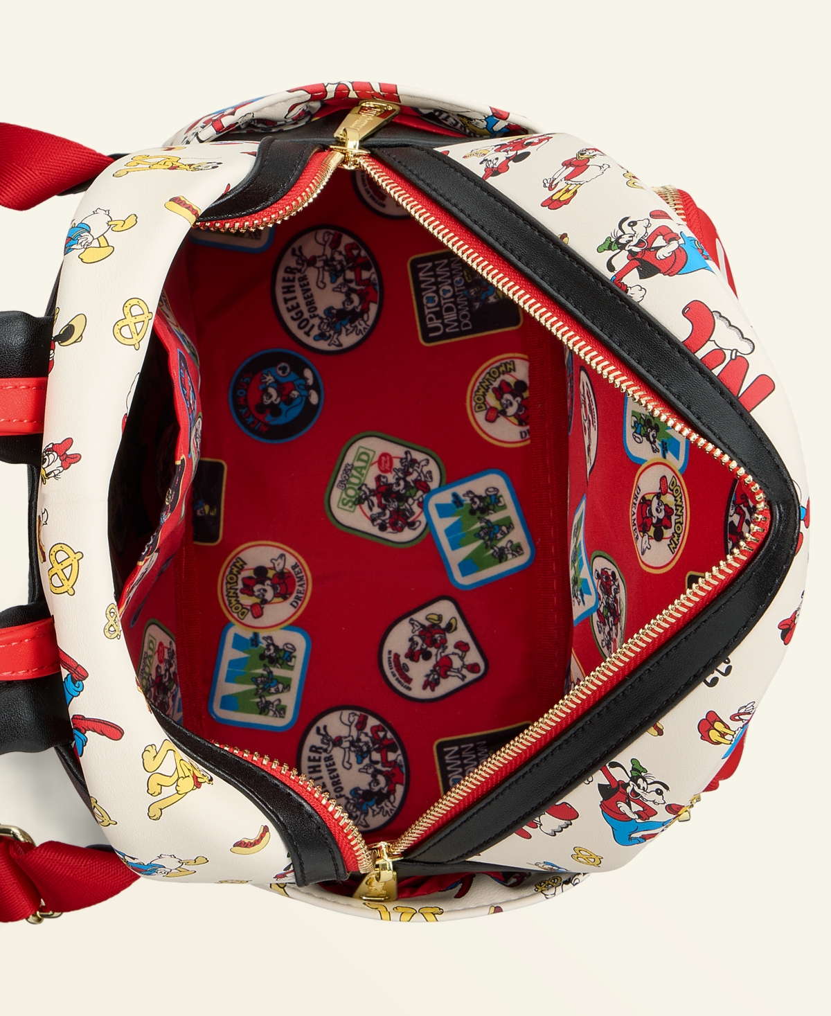 Loungefly Disney | Macy's Mickey Mouse & Minnie Mouse Printed Mini Backpack, Created for Macy's