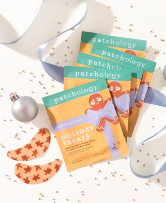 5-Pc. Limited-Edition Holiday Treats Smoothing & Hydrating No-Slip Eye Patches Set
