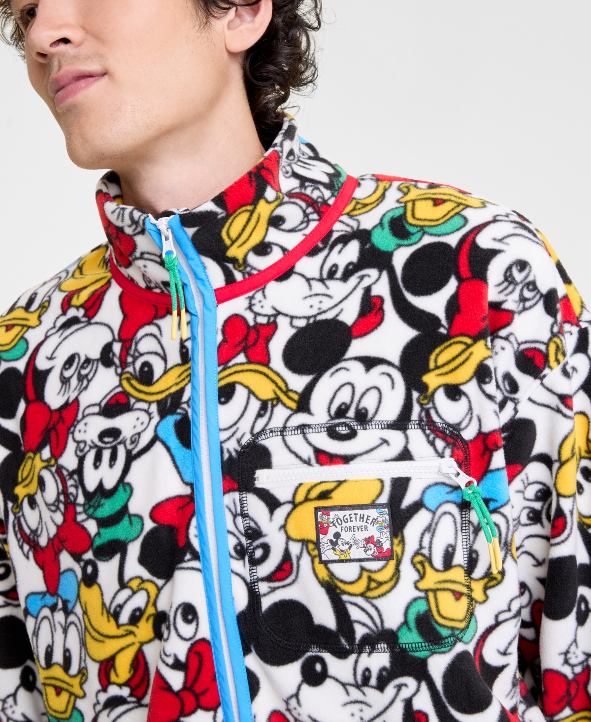 Disney | Macy's Unisex Mickey & Friends Full-Zip Fleece Jacket, Exclusive