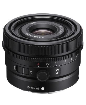 FE 24mm f/2.8 G Lens for Sony E, Bundle with PC Software Kit, 49mm Filter Kit, Cleaning Kit, Lens Pouch, Lens Cap Tether