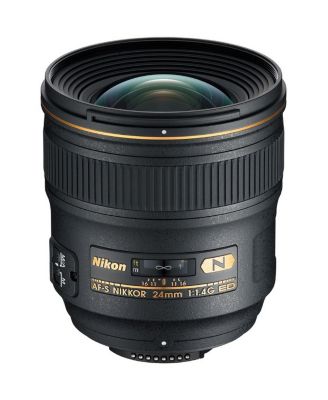 24mm f/1.4G ED AF-S NIKKOR Lens, Bundle with 77mm Filter Kit, Lens Wrap, Cleaning Kit and Lens Cap Tether