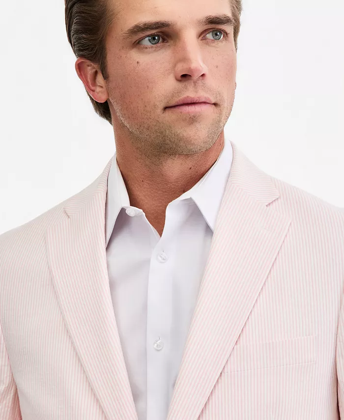 Men's Modern-Fit Seersucker Sport Coat - thumbnail 7