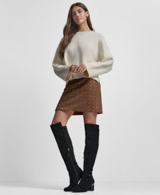 DKNY Jeans - Women's Embellished Mini Skirt