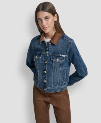 Women's Collared Trucker Jacket