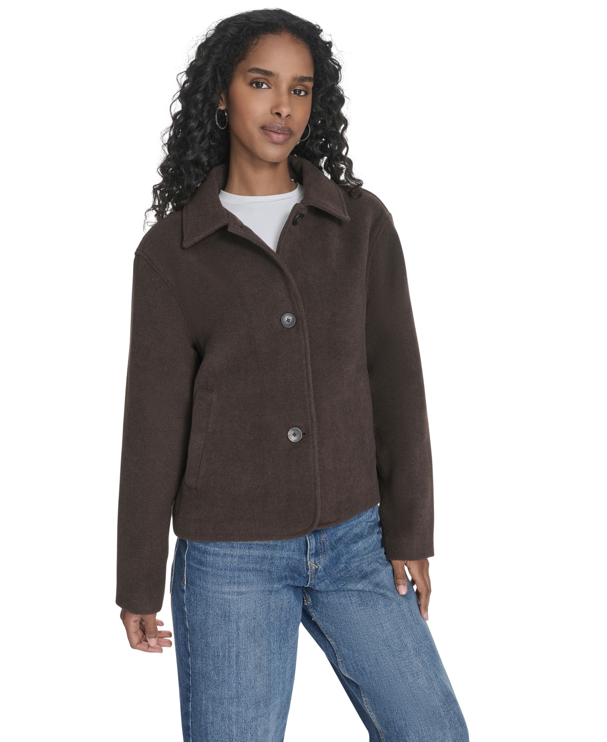 Levi's Women's Laydown Collar Jacket In Green