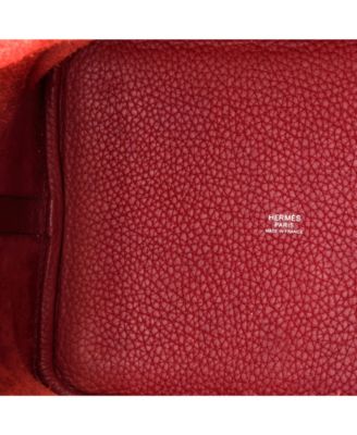 Pre-Owned Hermes MM Picotin Lock Bag Clemence