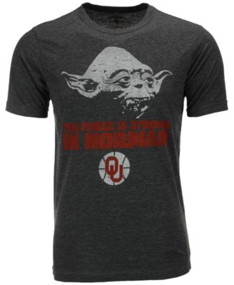 Tailgate Clothing Company - Men's Oklahoma Sooners Yoda Force is Strong T-Shirt