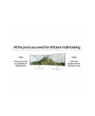 22-dg0440 21.45" Full HD All-in-One Desktop Computer, Intel N200 1.0GHz, 8GB RAM, 512GB SSD, Windows 11 Home, Cashmere White