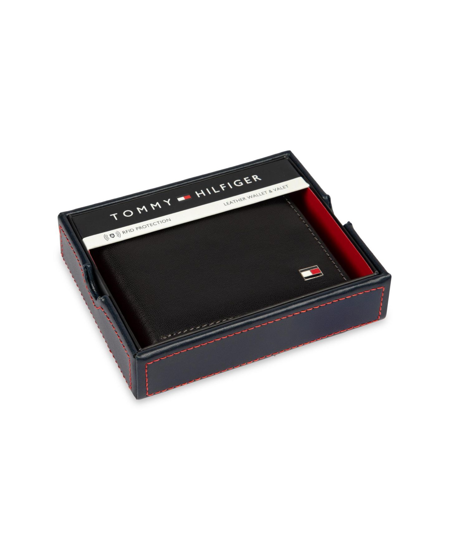 Мужской кошелёк Tommy Hilfiger Trifold RFID Wallet — фото 7