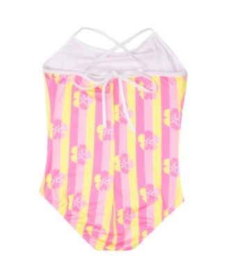 Girls One Piece Swim Set