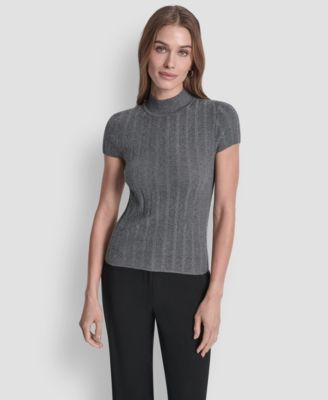 DKNY - Women's Mock Neck Sweater