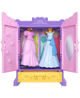 Royal Wardrobe Set with Ariel and Tiana Dolls