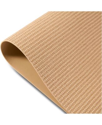 Exeter Reversible Premium Faux Leather 12" x 18" Rectangular Placemats Set of 4