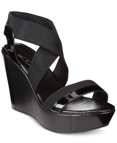 CHARLES by Charles David Feature Wedge Sandals