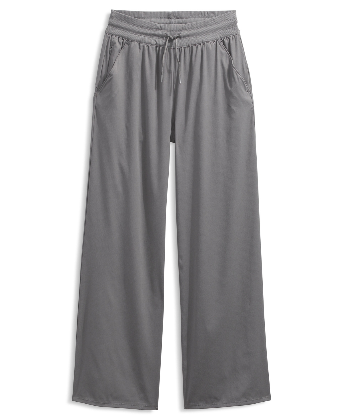The North Face Aphrodite Arise Wide Leg Pants In Gray