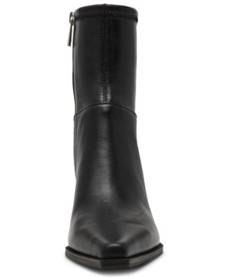 Stasia Kitten-Heel Sock Booties