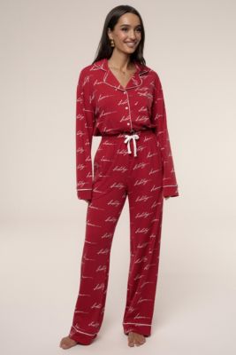 Home For The Holidays Unisex Adult Pajama Set