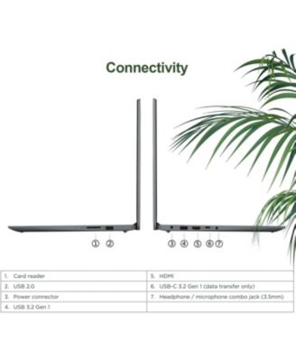 IdeaPad 1 Home Laptop, 15.6" FHD Display, Intel Celeron Dual Core Processor, 12GB RAM, 384GB Storage(128GB eMMC + 256GB PCIe), 1 Yr Office 365, Wi-Fi 6, W11H, Additional 1 Yr ADP