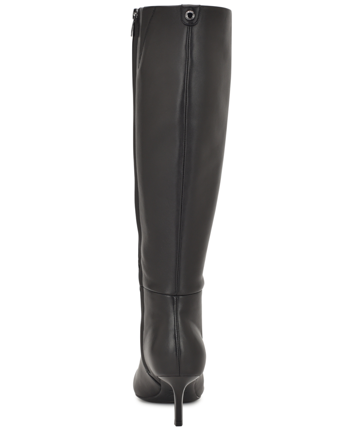 Nine West Women's Kimdee 9x9 Wide Calf Tall Stiletto Dress Boots In Black