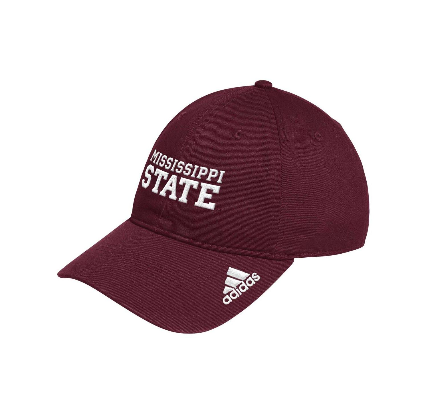 Men's Maroon Mississippi State Bulldogs Locker Room Wordmark Slouch Adjustable Hat