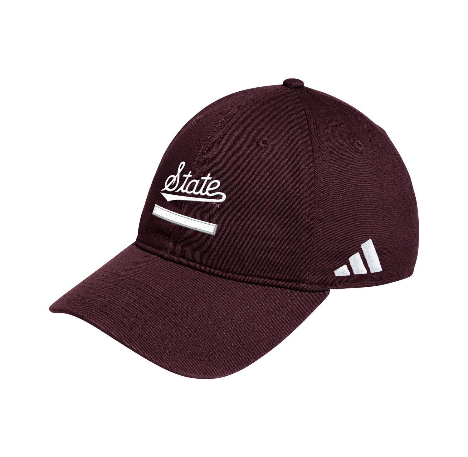 Men's Maroon Mississippi State Bulldogs Locker Room Adjustable Slouch Hat