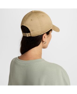 Men's and Women's Khaki Futura Wash Club Adjustable Hat