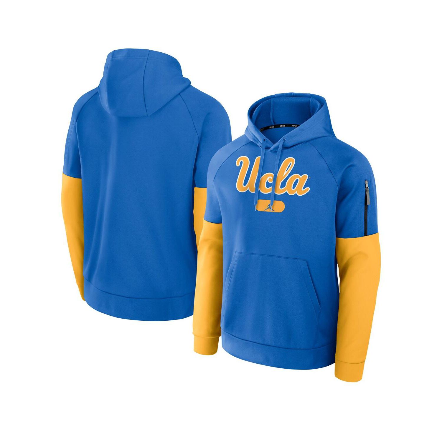 Men's Blue UCLA Bruins Fitness Performance Pullover Hoodie