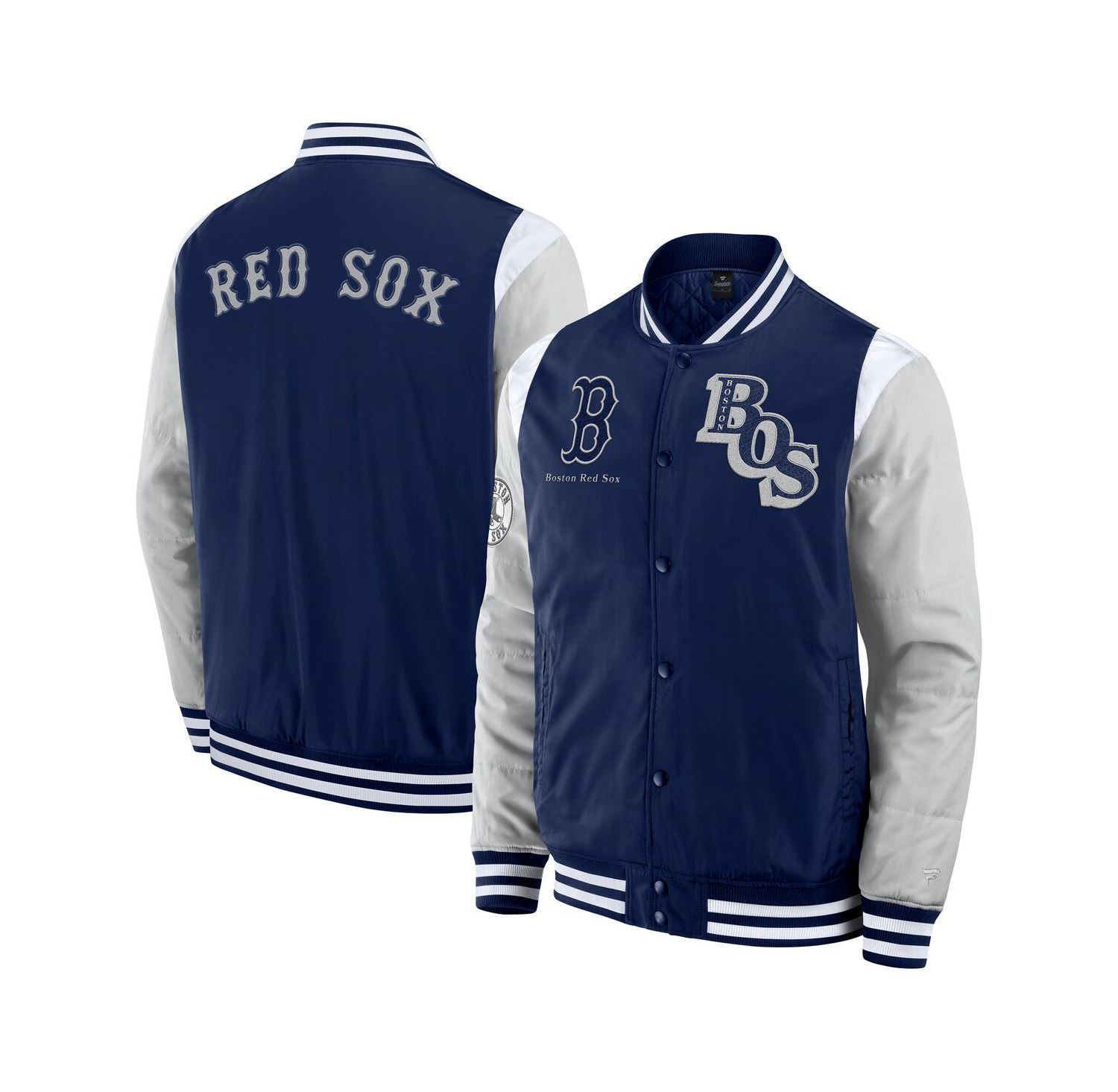 Men's Navy Boston Red Sox Elements Elite Full-Snap Jacket