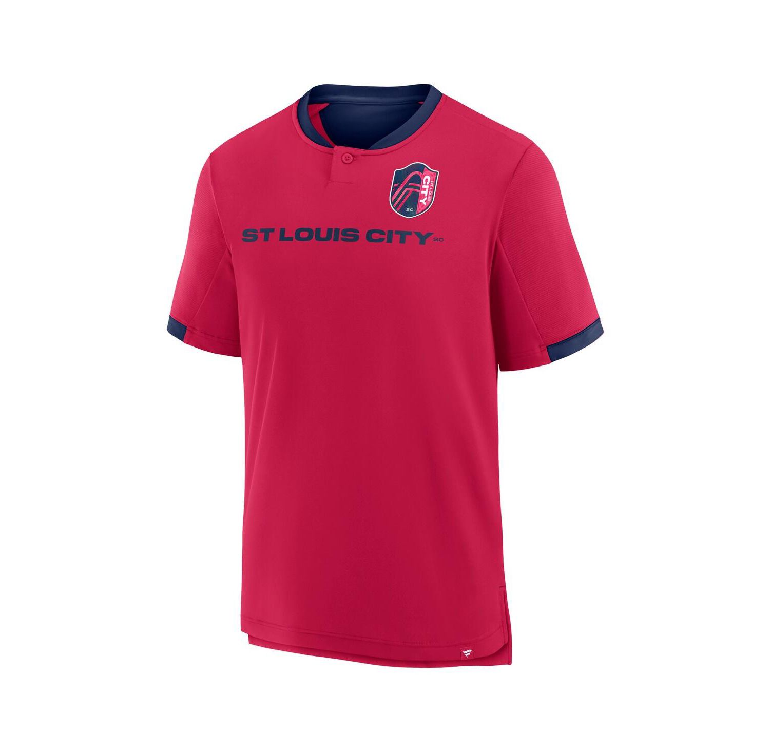 Men's Red St. Louis City SC Stoppage Time Striker T-Shirt