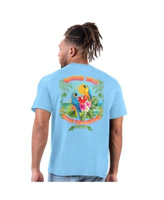 Men's Light Blue Chicago Bears Wastin' Away T-Shirt